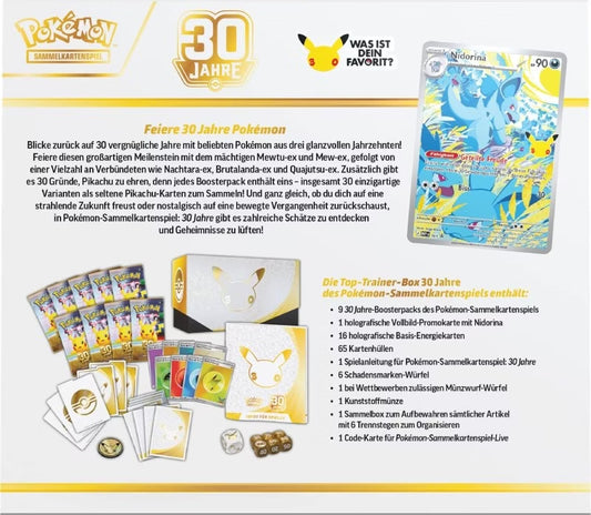 Pokémon 30th Anniversary Elite Trainer Box-DE