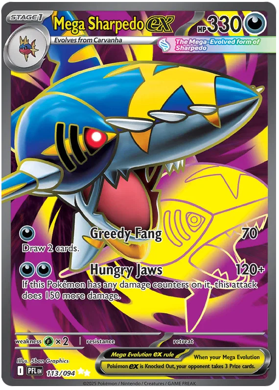 Mega Sharpedo ex