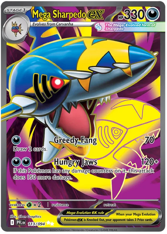 Mega Sharpedo ex