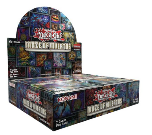 Yu-Gi-Oh! – Maze Of Muertos – Booster Display