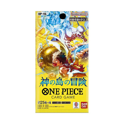One Piece Adventure On The Island Of The Gods OP-15 Booster Display
