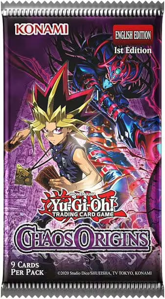 Yu-Gi-Oh! Chaos Origins Booster Display